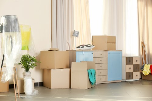 Customer raising a service complaint during a moving review process