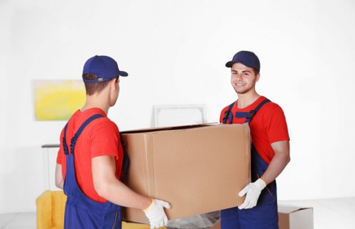 Local man and van helping with office transport in Croydon