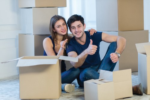 Household furniture collection and delivery by van