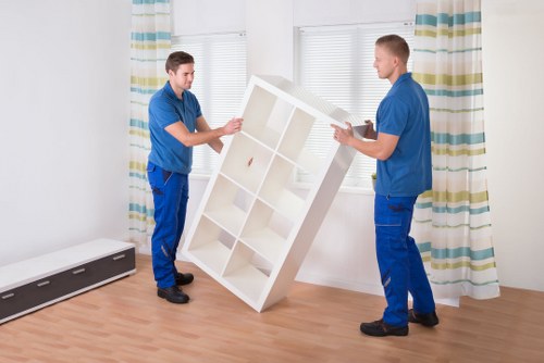 Careful loading of furniture for same day removals in Croydon