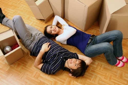 Local movers planning a piano removal through narrow access in Croydon